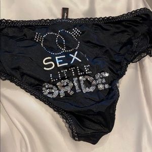 Sexy little bride underwear worn one time